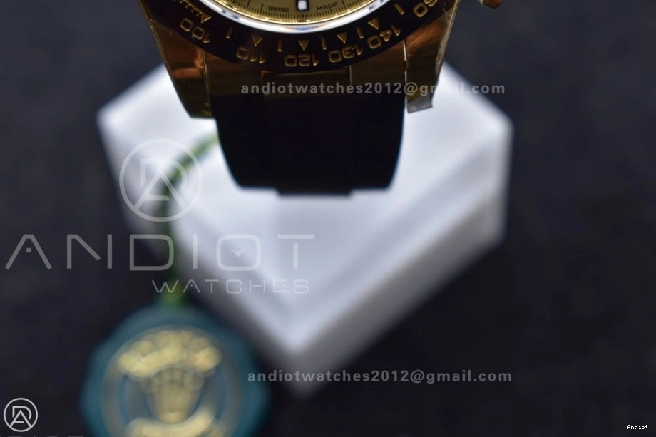 Snug 116518 Edition on Best Daytona ZF Oyster-flex LN (Gain YG Dial Strap Weight) SH4130 Black 770 1:1 0727